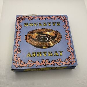 Vintage LAS VEGAS Souvenir Ashtray Roulette Wheel /Working Well